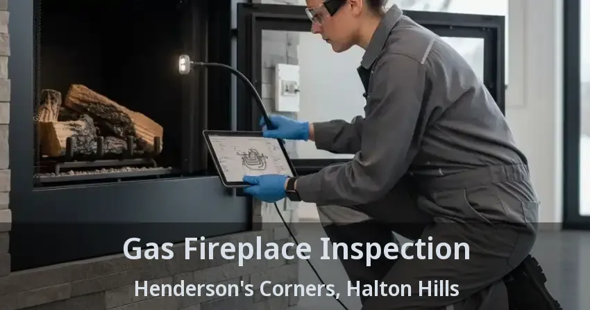 Gas Fireplace Inspection Henderson's Corners, Halton Hills - ON