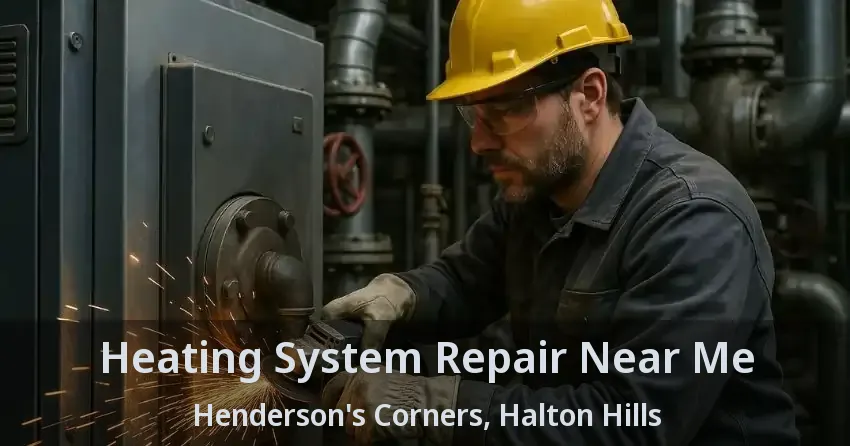 Heating System Repair Near Me Henderson's Corners, Halton Hills - ON