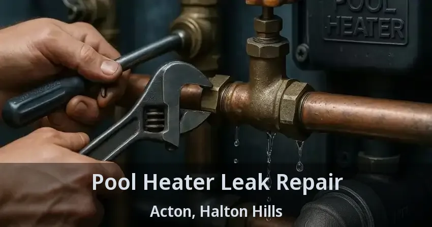 Pool Heater Leak Repair Acton, Halton Hills - ON