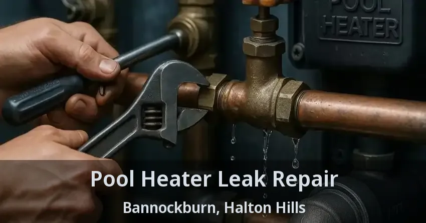 Pool Heater Leak Repair Bannockburn, Halton Hills - ON